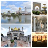 Bandar Seri Begawan, de flotte moskeer