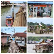 Bandar Seri Begawan, centrum og bydelen på pæle