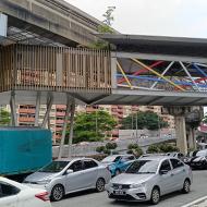 Fodgængerbroen over Jalan Hang Tuah